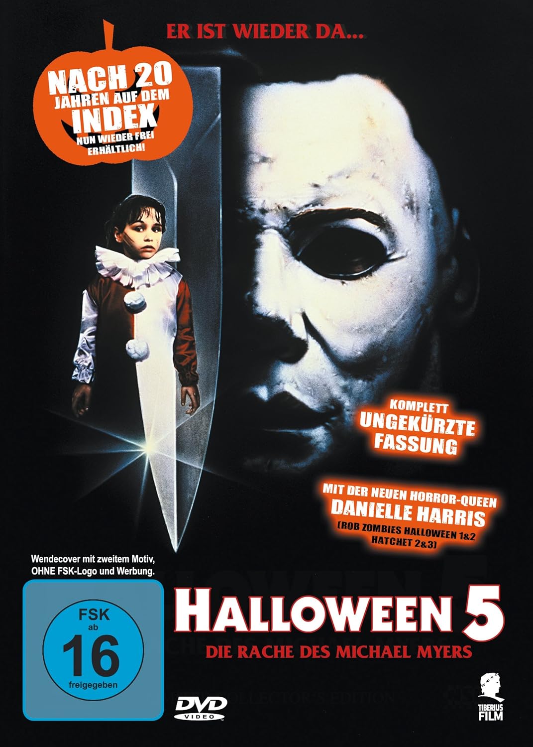 Halloween 5 Die Rache Des Michael Myers Uncut Amazon De Donald Pleasence Danielle Harris Ellie Cornell Dominique Othenin Girard Donald Pleasence Danielle Harris Dvd Blu Ray