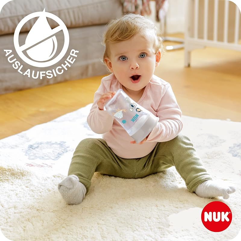 Magic Cup Trinklernbecher | 8+ Monate | 230 ml | auslaufsicherer 360°-Trinkrand | rot | 2 Stück