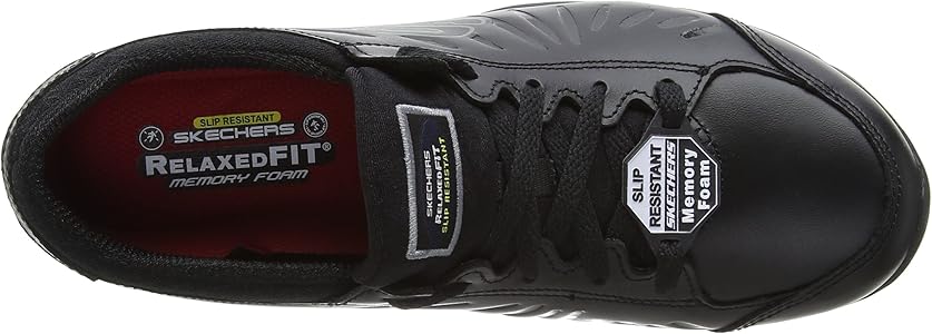 skechers memory foam black womens