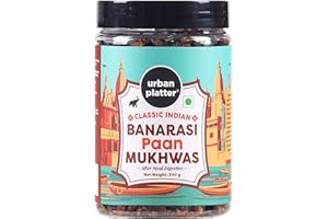 Urban Platter Banarasi Paan Mukhwas | 10.58 Oz (300g) | Traditional Indian Mouth Freshener | Refreshing After-Meal Digestive | Sweet, Aromatic & Flavorful Blend | Vegan & Travel-Friendly Snack