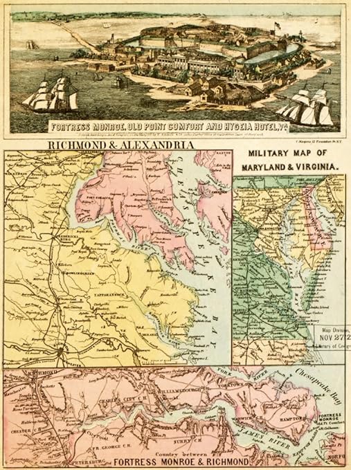 Amazon Com Fortress Monroe Old Point Comfort And Hygeia Hotel Va