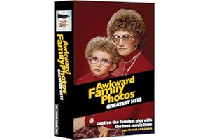 ALL THINGS EQUAL, INC. Awkward Family Photos Greatest Hits - Caption Hilarious Pics with Memorable Movie Lines, Best of Original & Vol 2, plus New Pics & Movie Lines, Age 13 & Up, Better Cards, Bigger Images & A Card Box