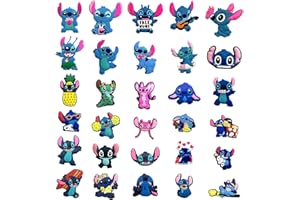 LUCK KOI 30 40 PCS Shoe Charms for Croc Shoes Charms Decoration, Cute Kawaii Cartoon Shoe Sandals Decorations for Birthday Parties, Theme Parties, Party Gifts Girl, Boy, Teens, Adults