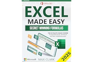 Excel Made Easy: The Complete Crash Course to Master Excel Without Getting Overwhelmed – Secret Winning Formulas to Stand Out