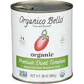 Organico Bello Organic Premium Diced Tomatoes, 28 OZ