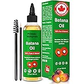 Batana Oil for Hair - 100% Pure Raw Unrefined Oil from Honduras & Bottled in Canada - For Men & Women (4 oz)