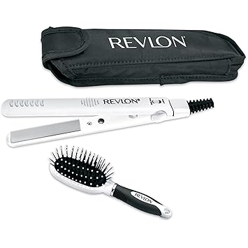 Amazon Com Revlon Rvst2020wht Straightener Styling Set White 1