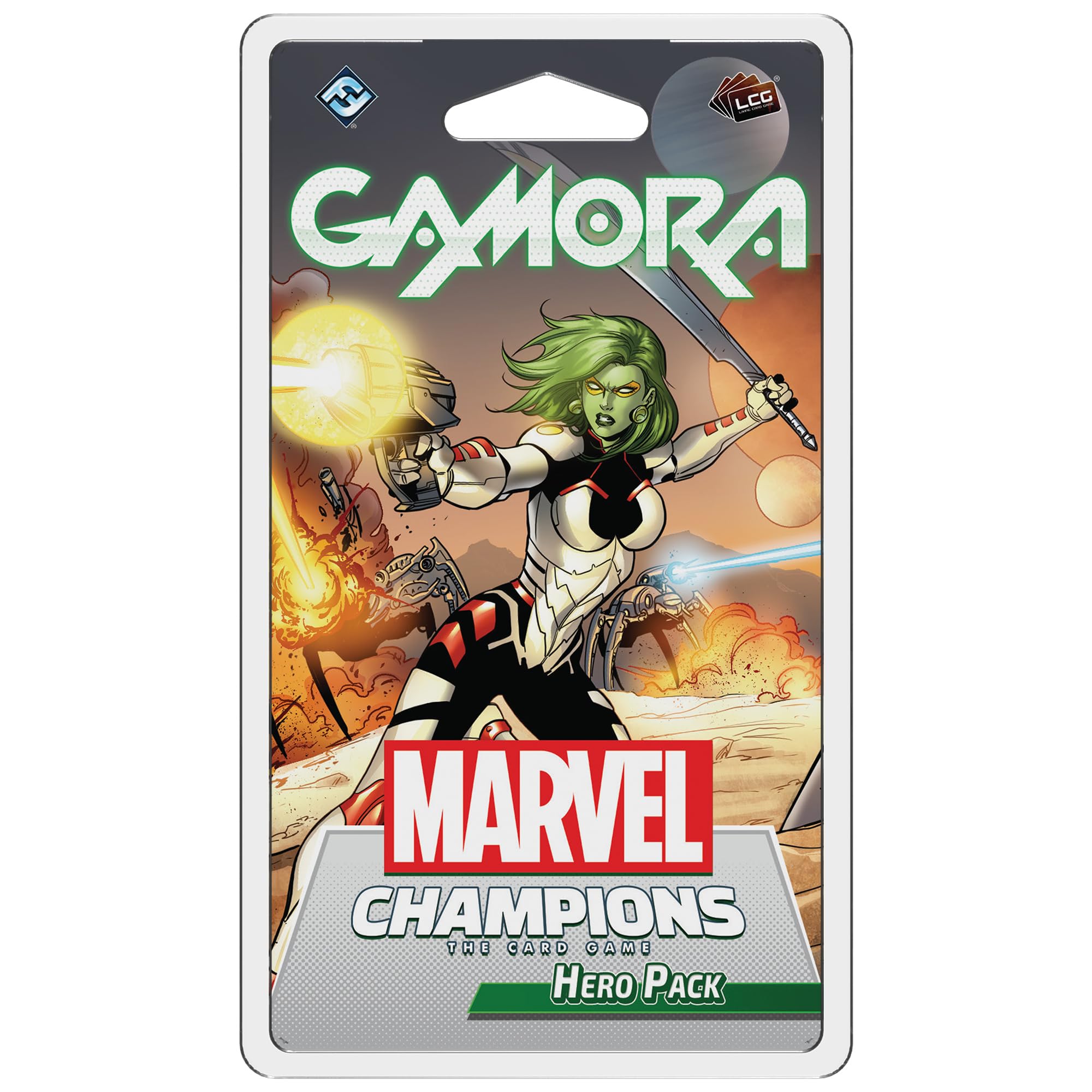 Fantasy Flight Games FFGMC18 Marvel Champions: Gamora Hero Pack, Various, 2