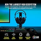 Corsair HS80 RGB Wireless Multiplatform Headset Dolby Atmos Carbon view 8