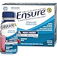 Ensure Regular, Nutritional Supplement Shake, Nutrition To Stay Active And Energetic, Strawberry, 6 x 235-mL Bottles