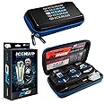 RED DRAGON Gerwyn Price Iceman Darts Case – Premium Blue Dart Holder for 1 Set of Fully Assembled Darts & Accessories – Durable, Compact, Modern Design