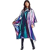 Betty Dain The Aurora Collection All Purpose Cape, 54" W x 65" L, Water & Chemical Proof, Machine Washable, Adjustable Snap Closure, Matches Other The Aurora Collection Products, Holographic Design