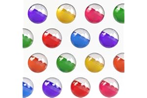 Entervending Capsule Vending Machine - Round Capsules Empty 50 pcs 1.1 inch (28mm) - Capsules Bulk Party Favors Containers - Easter Basket Stuffers Gifts Pinata Stuffers DIY Craft Supplies