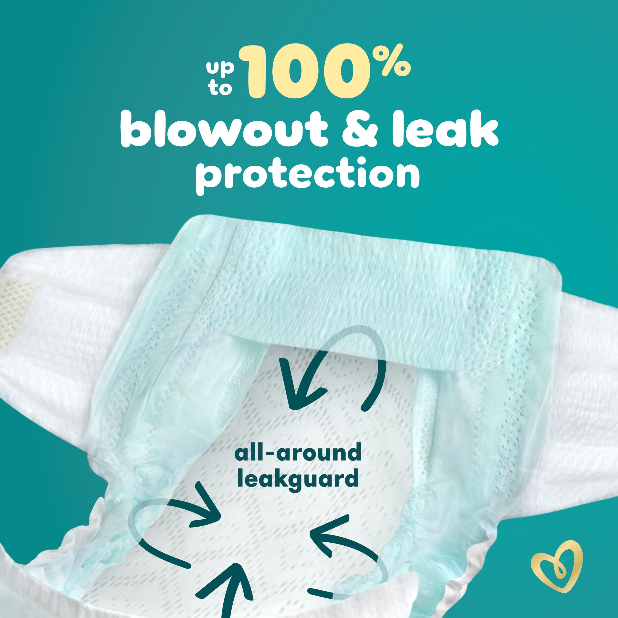 Pampers Baby Diapers - Swaddlers - Size 5, 132 Count, Ultra Absorbent Disposable Infant Diaper