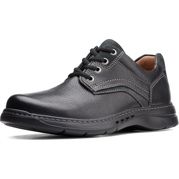 Amazon.com | Clarks Un Brawley Step Black Tumbled Leather 7  display picture 1
