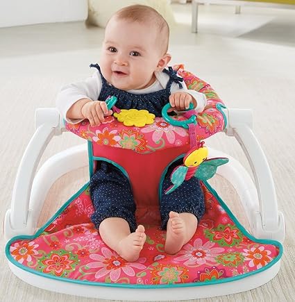 fisher price sit me up floor seat pink