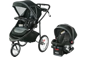 Graco Modes Jogger 2.0 Travel System, Jogging Baby Stroller and Car Seat Combo with SnugRide SnugLock 35 LX Infant Car Seat, 