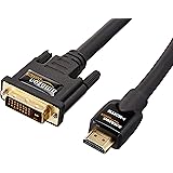 AmazonBasics HDMI to DVI Adapter Cable - 7.6 m / 25 Feet