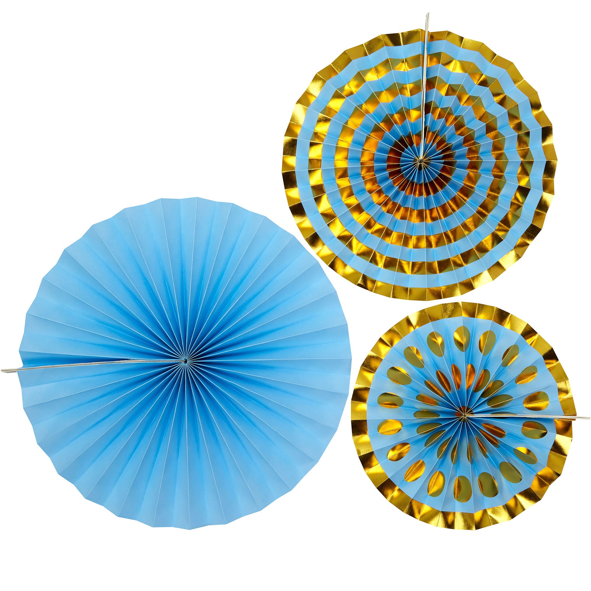 Neviti 772881 Pinwheels-Blue-3 Pack