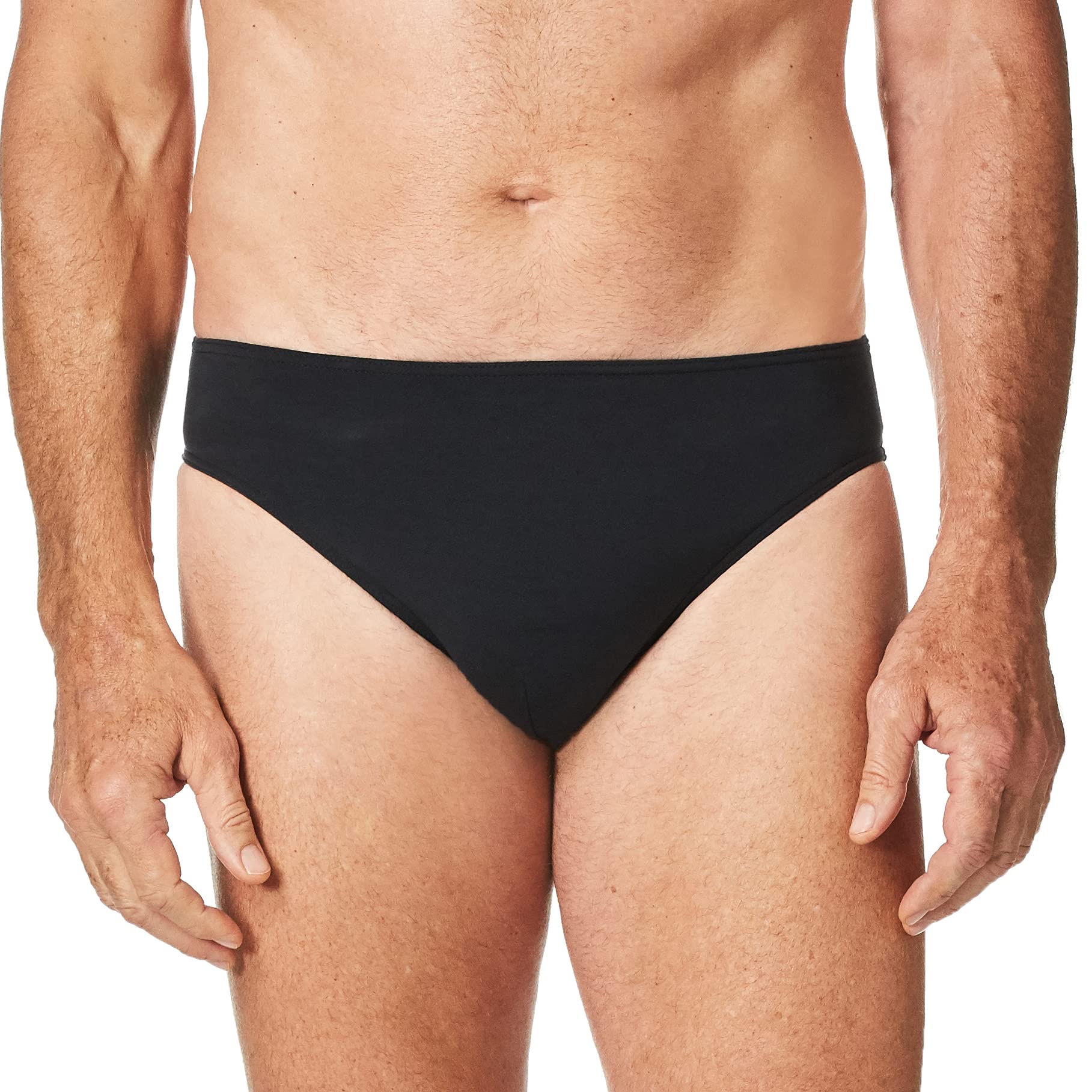Photo 1 of Capezio Men's Full-seat Dance Brief, Black, X-Large