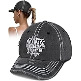 Flafens Womens Baseball Caps - Cute Baseball Hat Vintage Distressed Low Profile Embroidered Cotton Ladies Ball Ballcap