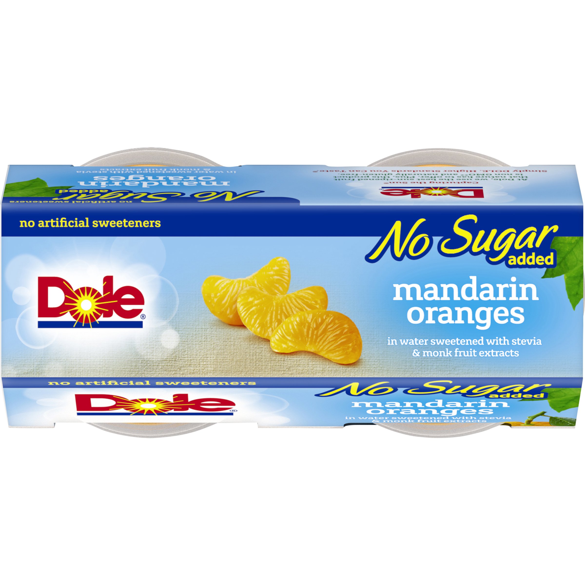 DOLE FRUIT BOWLS No Sugar Added Mandarin Oranges, 4 Cups (6 Pack) Buy
