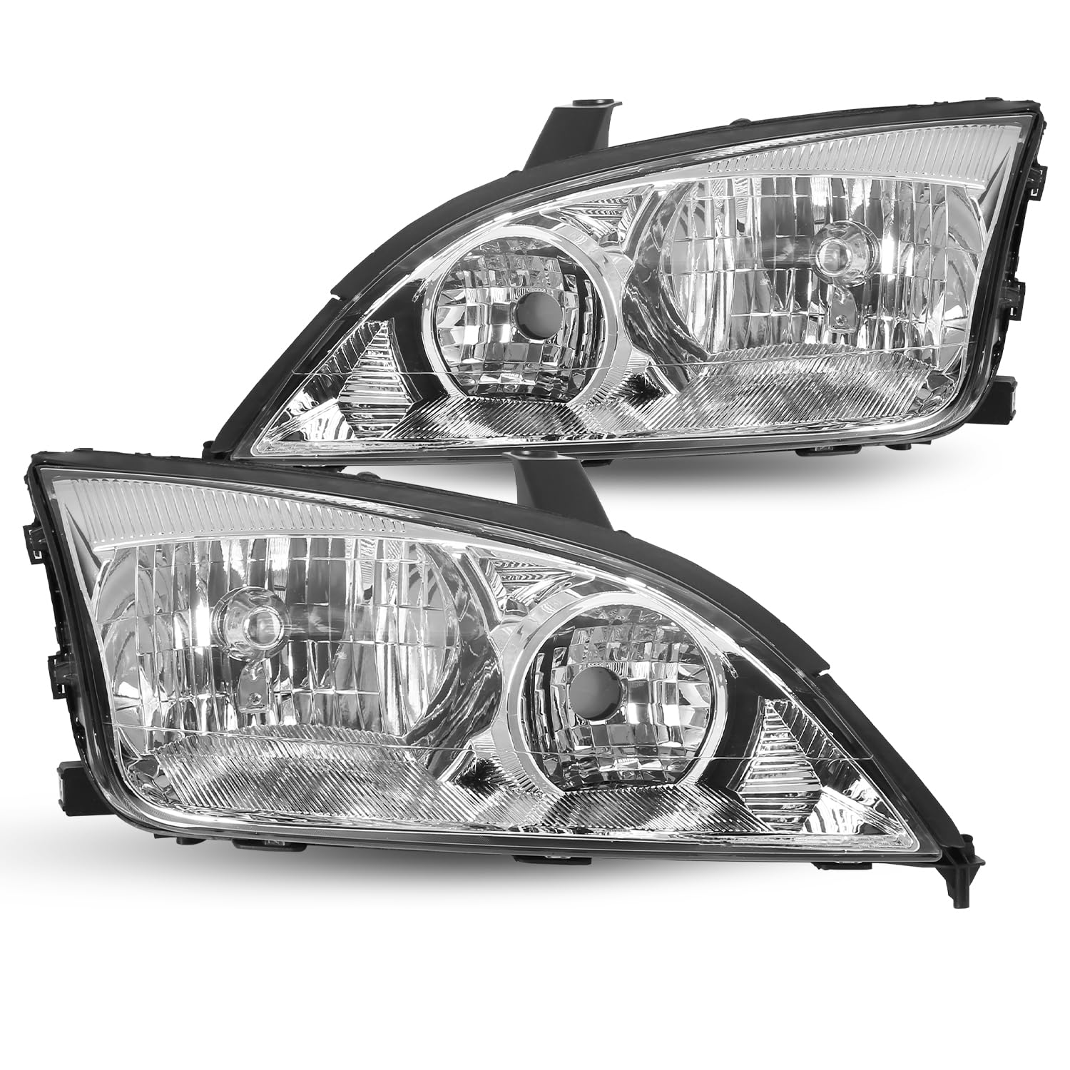 Photo 1 of JSBOYAT Headlight Assembly Pair Replacement for 2005 2006 2007 Ford Focus OE Style Front Headlamp (Driver & Passenger Side)