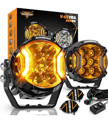 Amazon.com: Baja Designs 58-7813 Squadron-R Sport Amber Driving