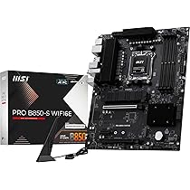 MSI PRO B850-S WIFI6E Motherboard, ATX - Supports AMD Ryzen 9000