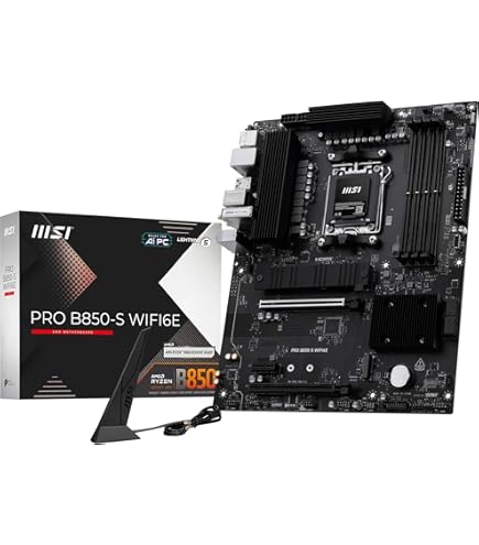 未使用品 MSI PRO B850-P WIFI ×6 Amazon.com: MSI PRO B850-P WiFi Motherboard, ATX - Supports AMD