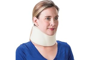Core Products Foam Cervical Collar Neck Support Brace - Beige, Small- 2" Chin to Sternal Notch