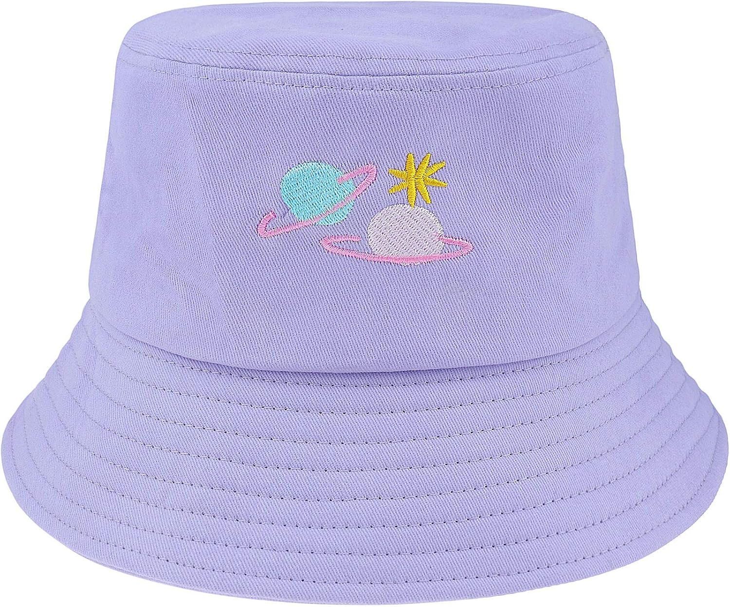 Proboths Cute Asteroid Unisex Bucket Hats Travel Beach Sun Hat