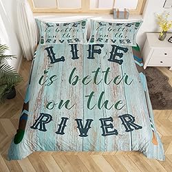 Castle Fairy Lake Life Duvet Cover Set Full