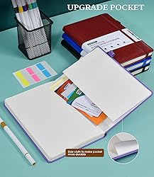 Ansopu Lined Journal Notebook for Writing, A5 100