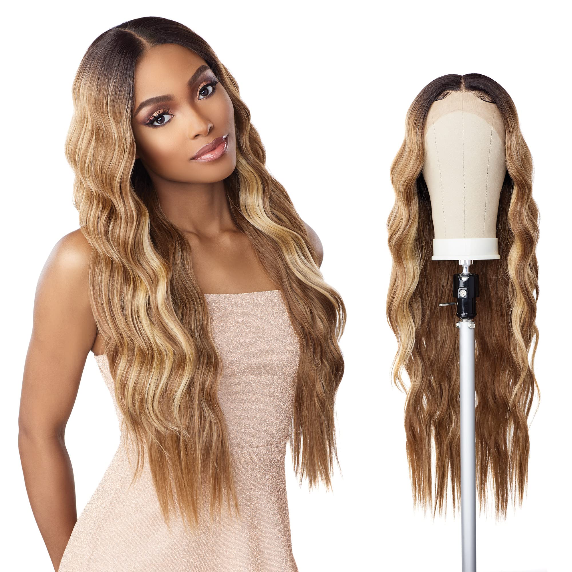Sensationnel Butta Synthetic HD Lace Wig - UNIT 29 (Color:1B Off Black)