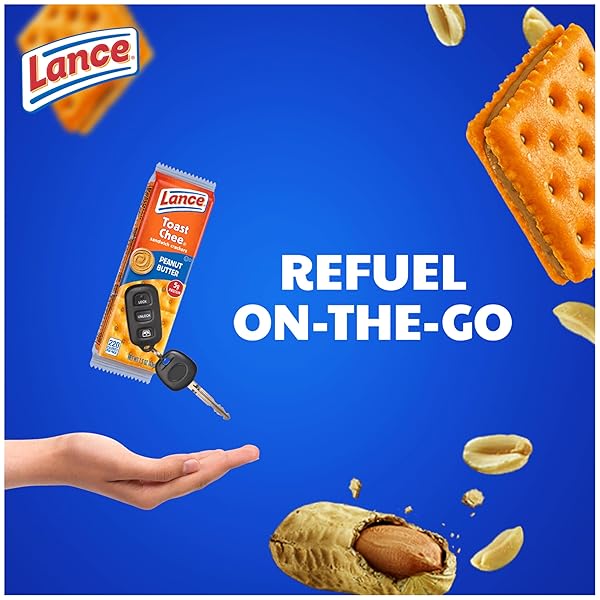 LANCE TOASTCHEE PEANUT BUTTER, 10 COUNT 1.52 OZ