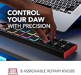 Akai LPD8 USB MIDI Controller 8 RGB MPC Pads Knobs Mac PC view 3