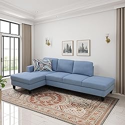 101.5" L Shaped Sectional Couch, Modern Modular