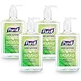 Purell Advanced Hand Sanitizer Naturals with Plant Based Alcohol, Citrus Scent, 12 fl oz Pump Bottle (Pack of 4) - 3623-06-EC2