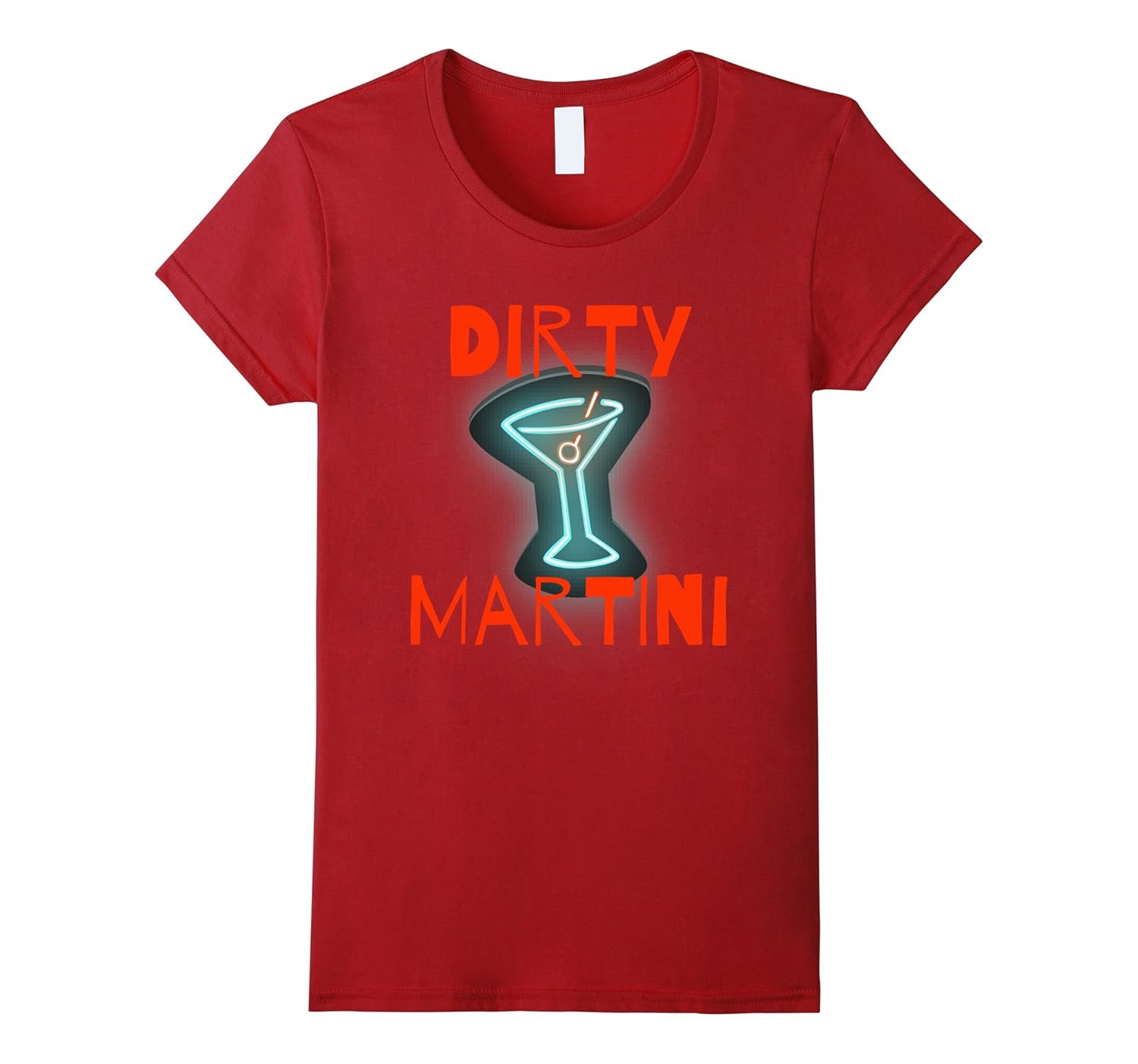 Dirty Martini Funny TShirt Cocktail Bar Joke Tee Shirt4LVS