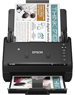 Scanner Epson WorkForce ES-500W Epson, Preto