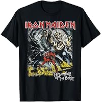 Amazon.com: Iron Maiden Number of The Beast Hallowed Be Thy Name T