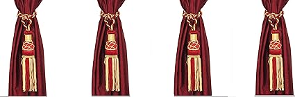 Homesazz Polyester Curtain Tie Back - Marron