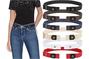 SUOSDEY No Buckle Invisible Stretch Belts for Men/Women Belt for Jeans pants No Hassle,No Bugle