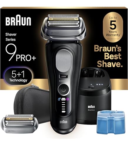 Amazon.com: Braun Series 9 9295cc Wet & Dry Men's Electric Shaver