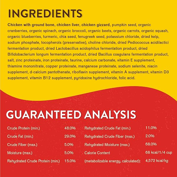 STELLA & CHEWY’S FREEZE-DRIED RAW LIL’ BITES CHICKEN LITTLE RECIPE SMALL BREED DOG FOOD, 7 OZ. BAG