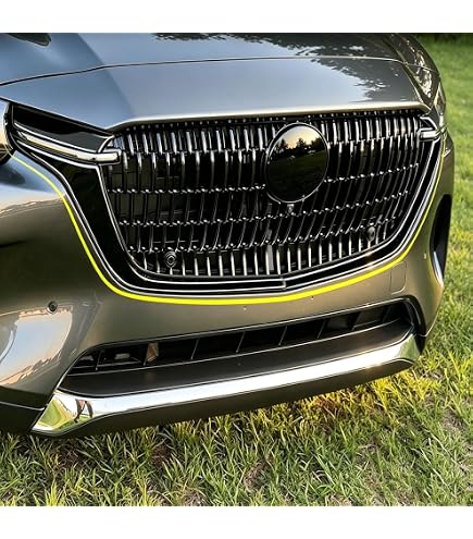 Amazon.com: GZBFTDH ABS Matte Black Front Grille Edge Trim for