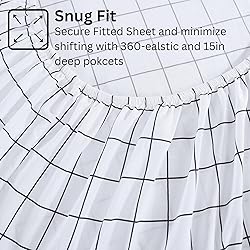 Casa Platino Bed Sheets Twin Size, Pre-Washed Ultra