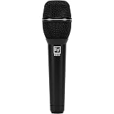 Electro-Voice ND86 Dynamic Supercardioid Vocal Microphone, Black | Supercardioid dynamic microphone with XLR3M connector and stand clamp for vocals, concerts and arenas