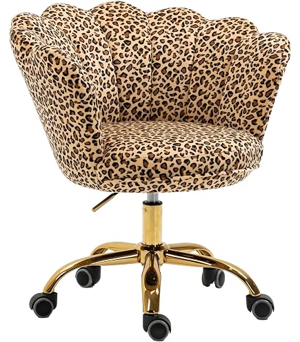 Amazon.com: ZOBIDO Comfy Home Office Task Chair with Wheels, Cute